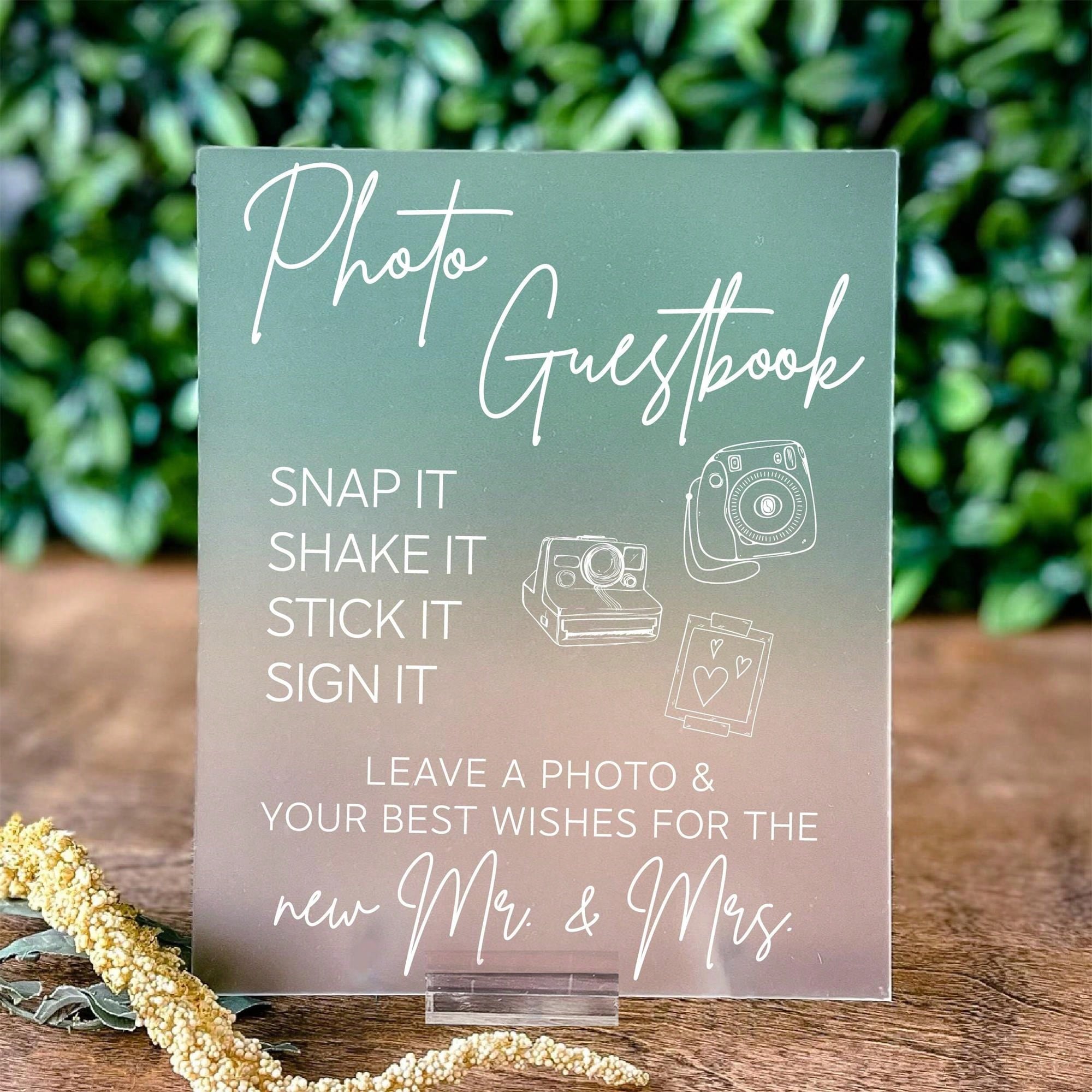 Embroidery Studio - Książka Gości na Zdjęcia Ślubne Fotobudka