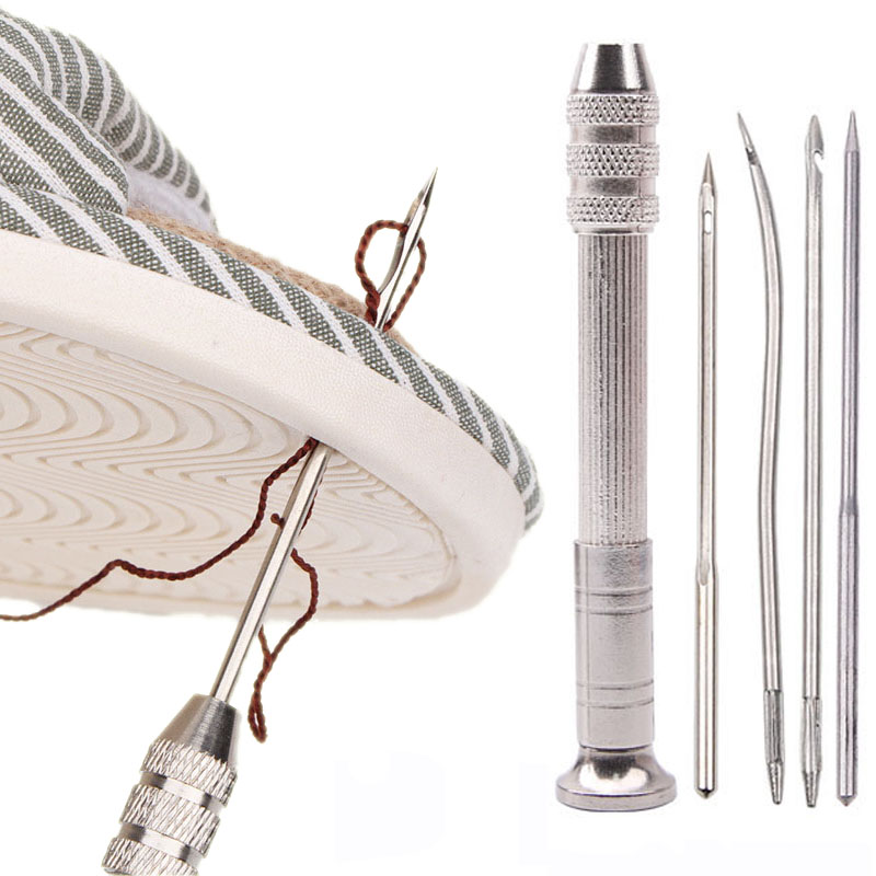 Punch Needle Handle - Zestaw do szycia skóry Szydło Wymienne