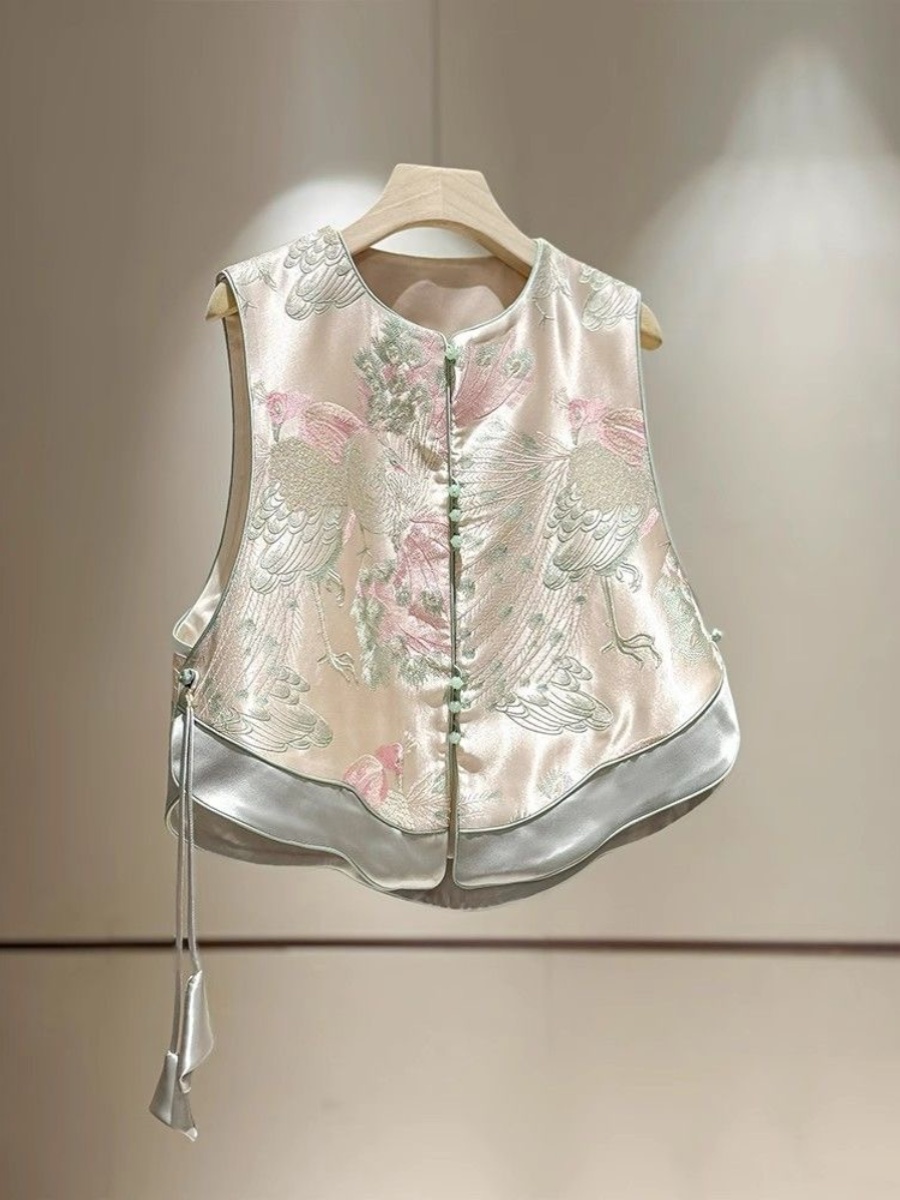 Embroidery Jacket - Nowa damska kamizelka w chińskim stylu