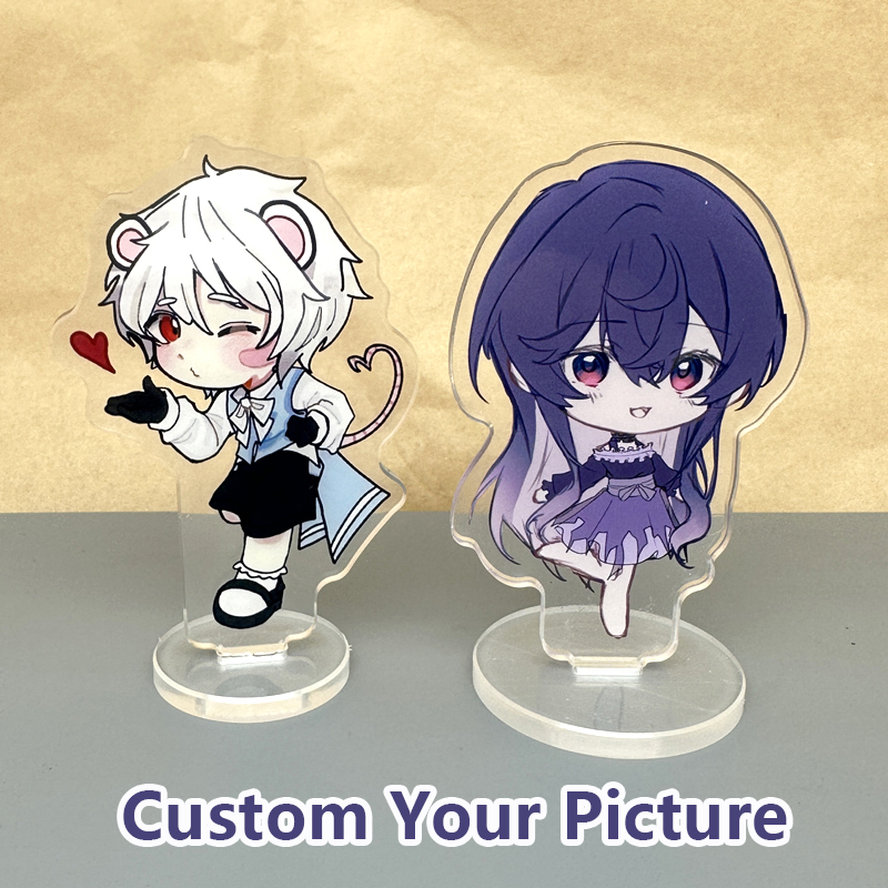 Embroidery Studio - Spersonalizowany Standee Niestandardowa figurka anime Przezroczysty