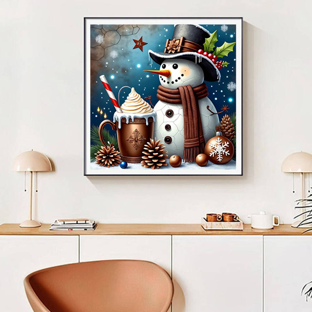 HUACAN DIY 5D Diamentowy Obraz – Embroidery Xmas recenzja i cena