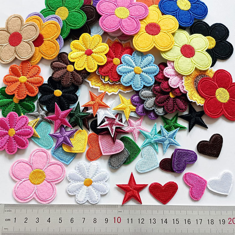 2-10Pcs Kwiatowe naszywki na n – Embroidery Daisy Flower recenzja i cena