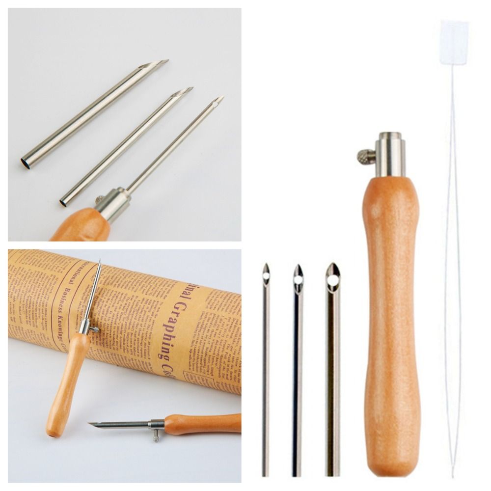 Zestaw 5 szt. igieł do haftowa – Punch Needle Handle recenzja i cena
