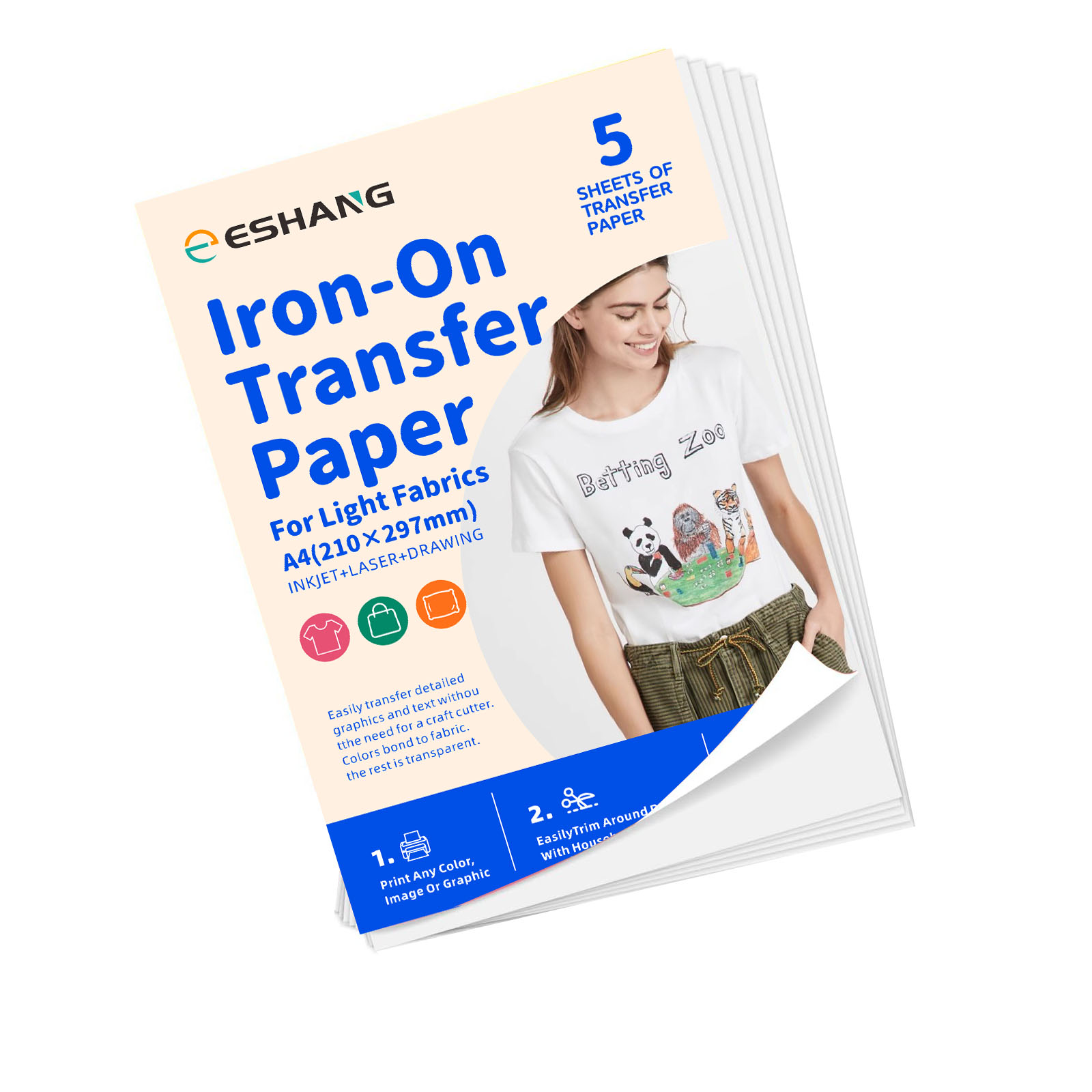 5-arkuszowy papier termotransf – Transfer Paper Carbon recenzja i cena