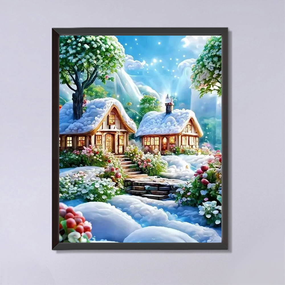 Momoart Diamond Painting House – Embroidery Garden recenzja i cena