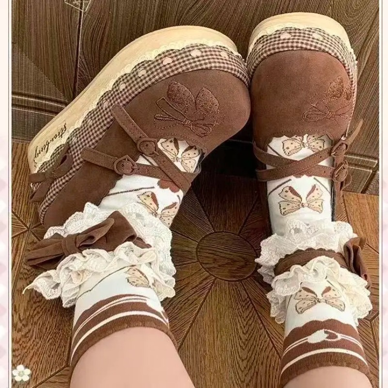 Lolita Szpilki Podwyższające z – Embroidery Motif recenzja i cena