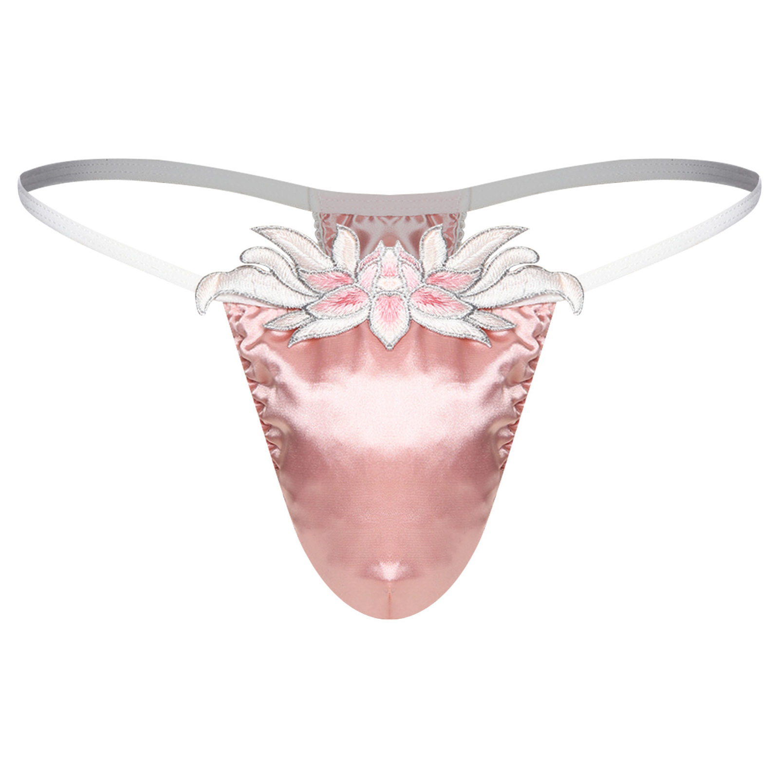 Męskie stringi typu T-back, ni – Embroidery Underwear recenzja i cena