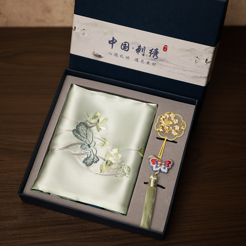 Zestaw prezentowy: szal i zakł – Embroidery Gift recenzja i cena