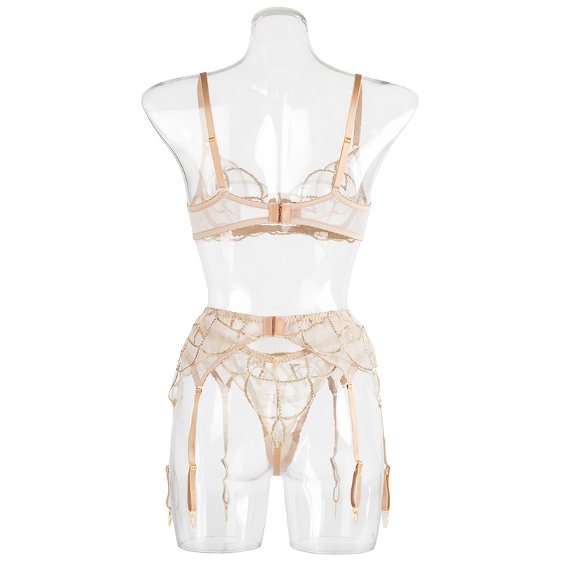 Seksowny Zestaw Bielizny Damsk – Embroidery Underwear recenzja i cena