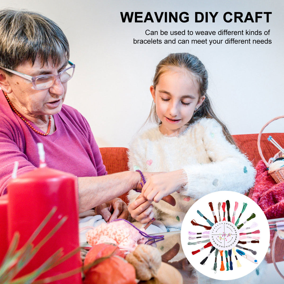 1 Zestaw do tworzenia bransole – Embroidery Kit recenzja i cena