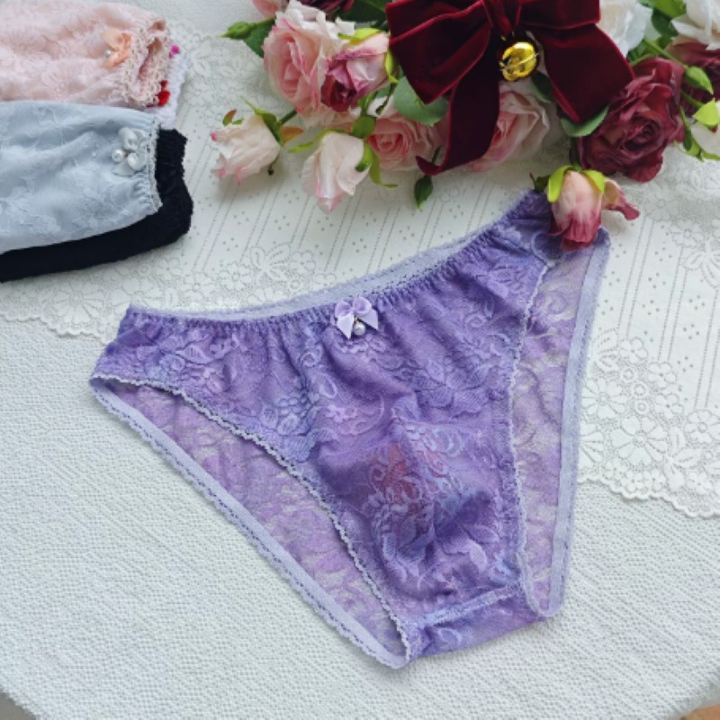 Przezroczyste, seksowne męskie – Embroidery Underwear recenzja i cena