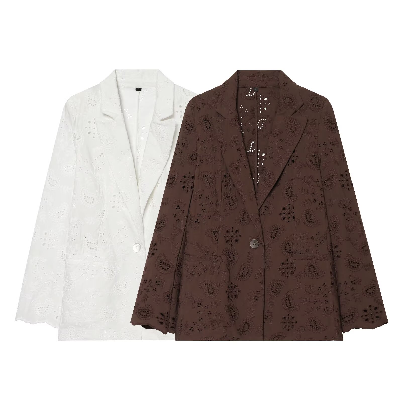 Damski dopasowany żakiet z pod – Embroidery Jacket recenzja i cena
