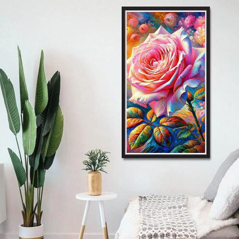 Duży Obraz Mozaika z Kryształk – Embroidery Roses recenzja i cena