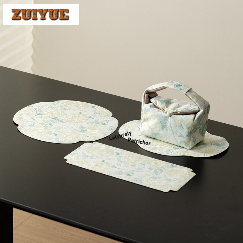 Podkładki na stół do herbaty z – Embroidery Roses recenzja i cena