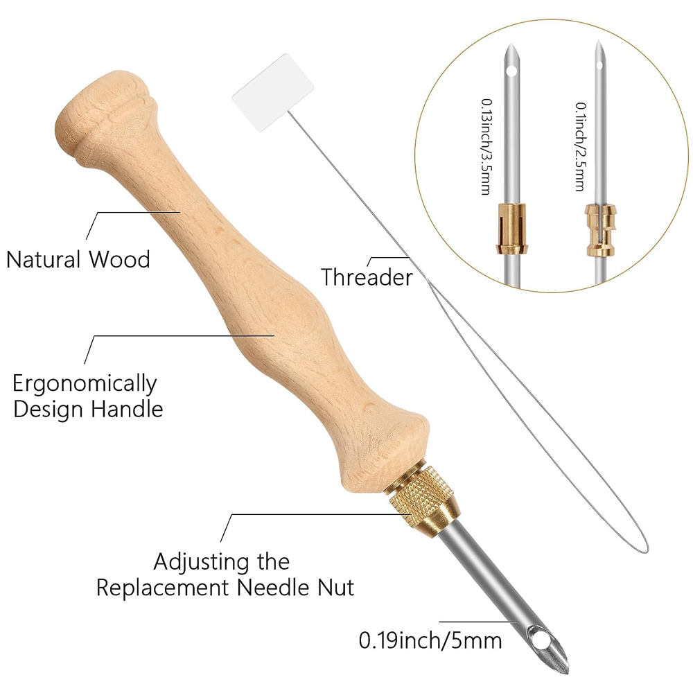 Zestaw startowy z igłą do haft – Punch Needle Handle recenzja i cena