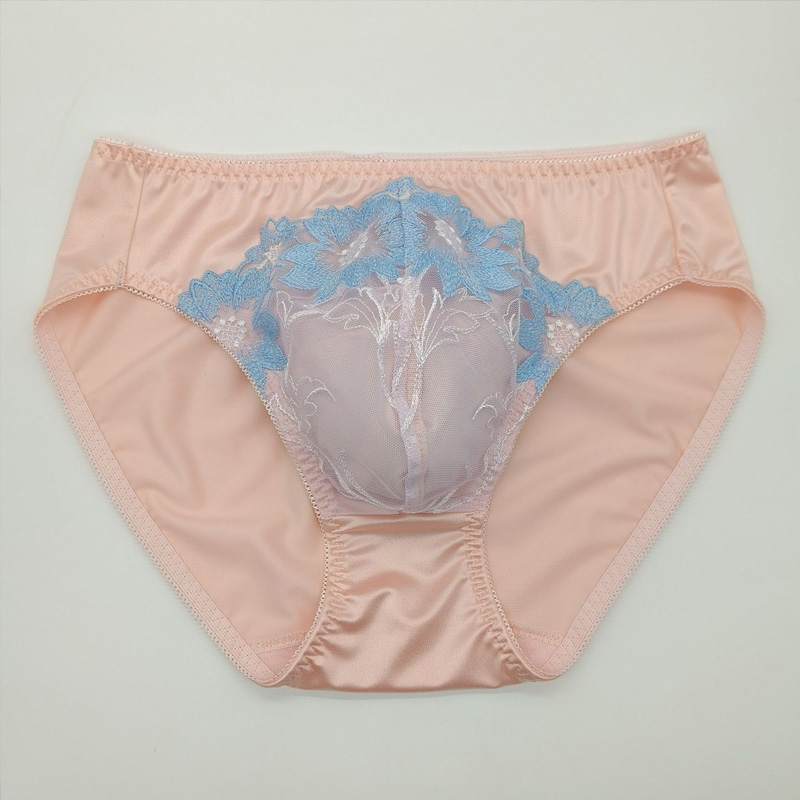 Męskie koronkowe haftowane róż – Embroidery Underwear recenzja i cena
