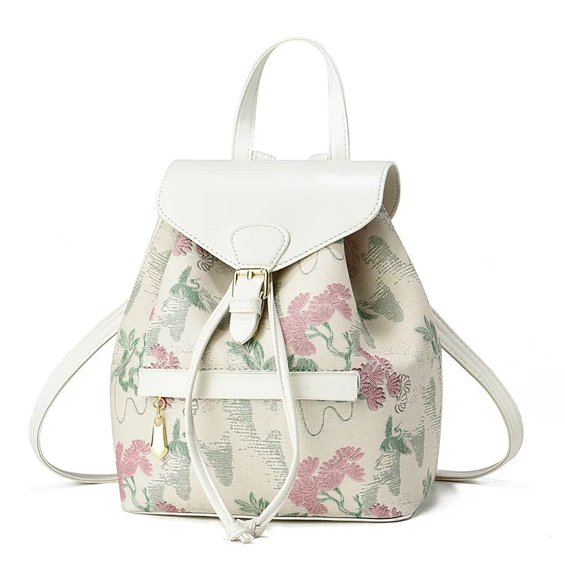 Nowy damski plecak casualowy,  – Embroidery Motif recenzja i cena