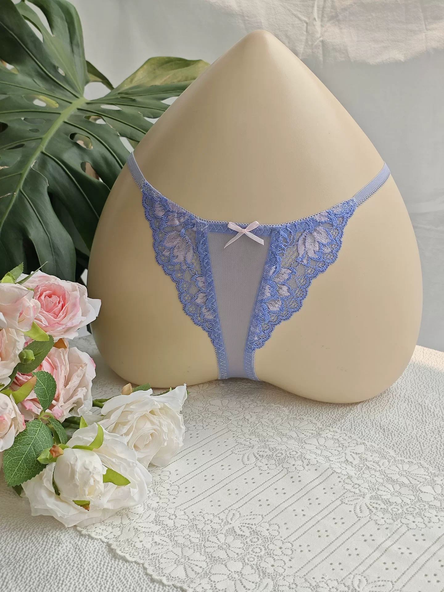 Czarne koronkowe męskie slipy  – Embroidery Gift recenzja i cena