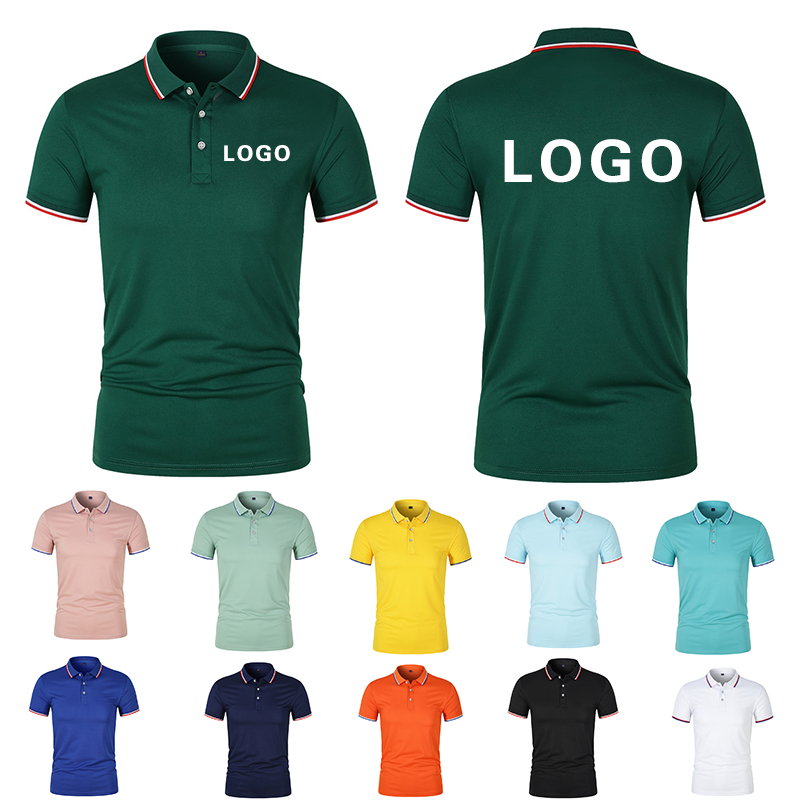 Summer Men Women Lapel Short S – Embroidery Logo recenzja i cena