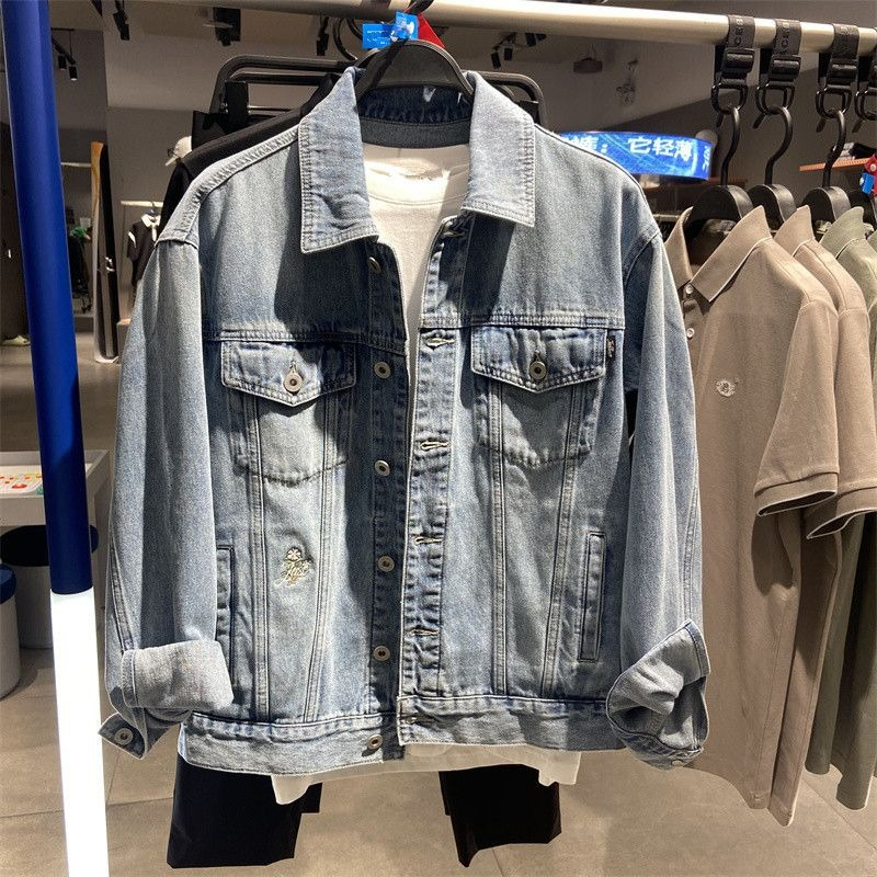 Męska kurtka jeansowa w kwiato – Embroidery Jacket recenzja i cena