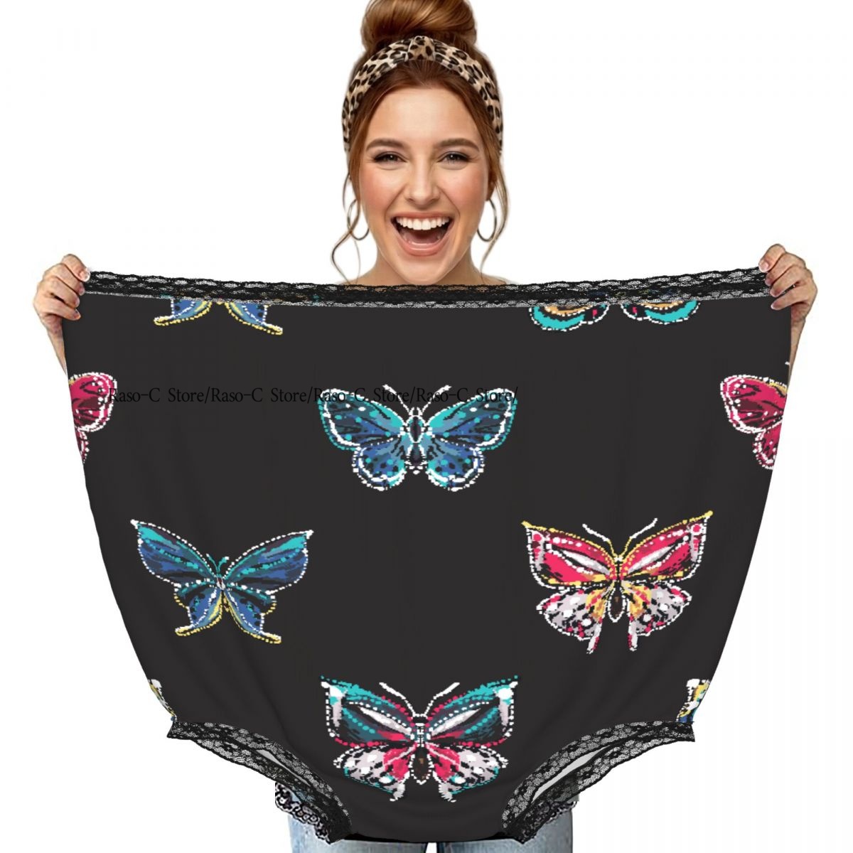 Zabawne majtki dla babci z haf – Embroidery Underwear recenzja i cena