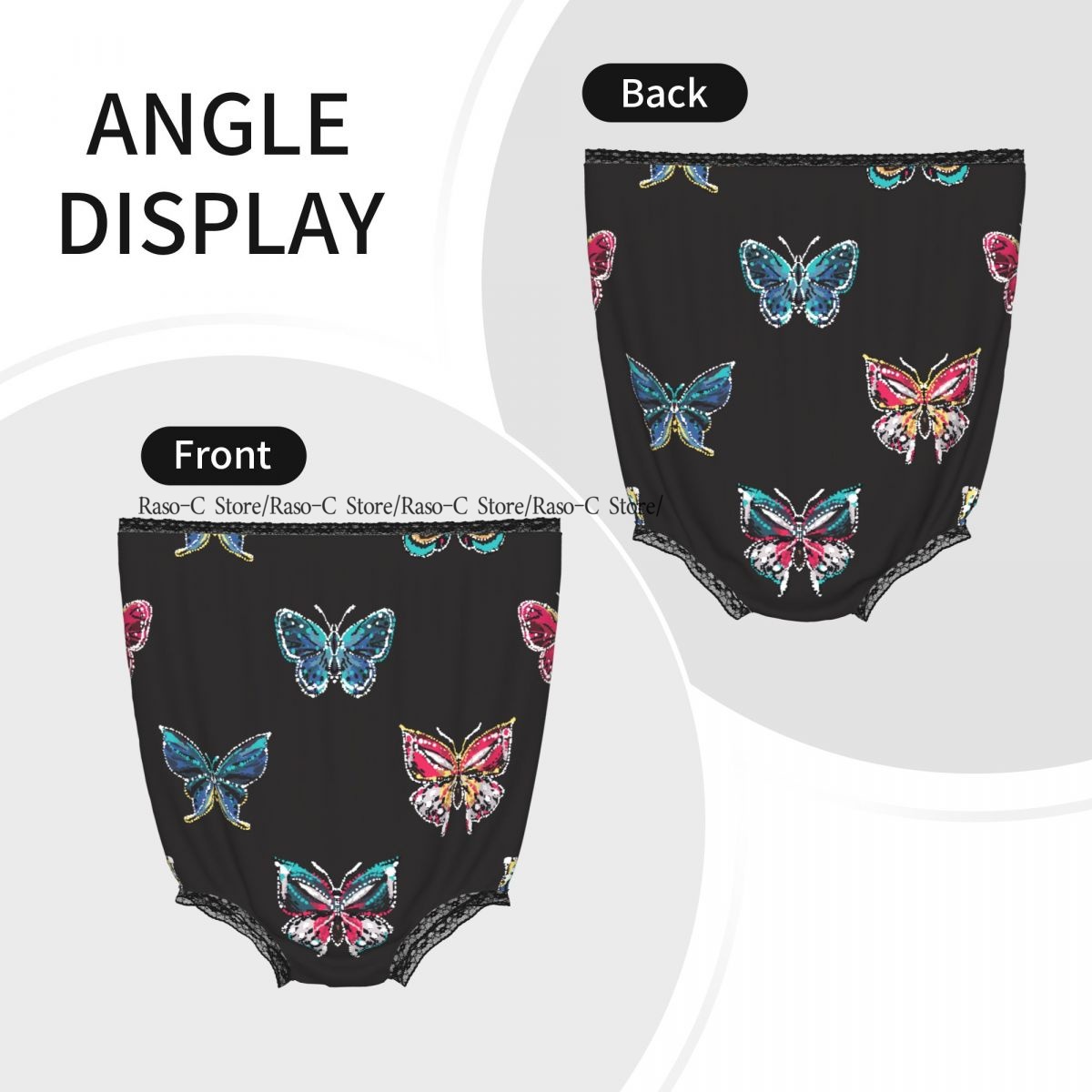 Zabawne majtki dla babci z haf – Embroidery Underwear recenzja i cena