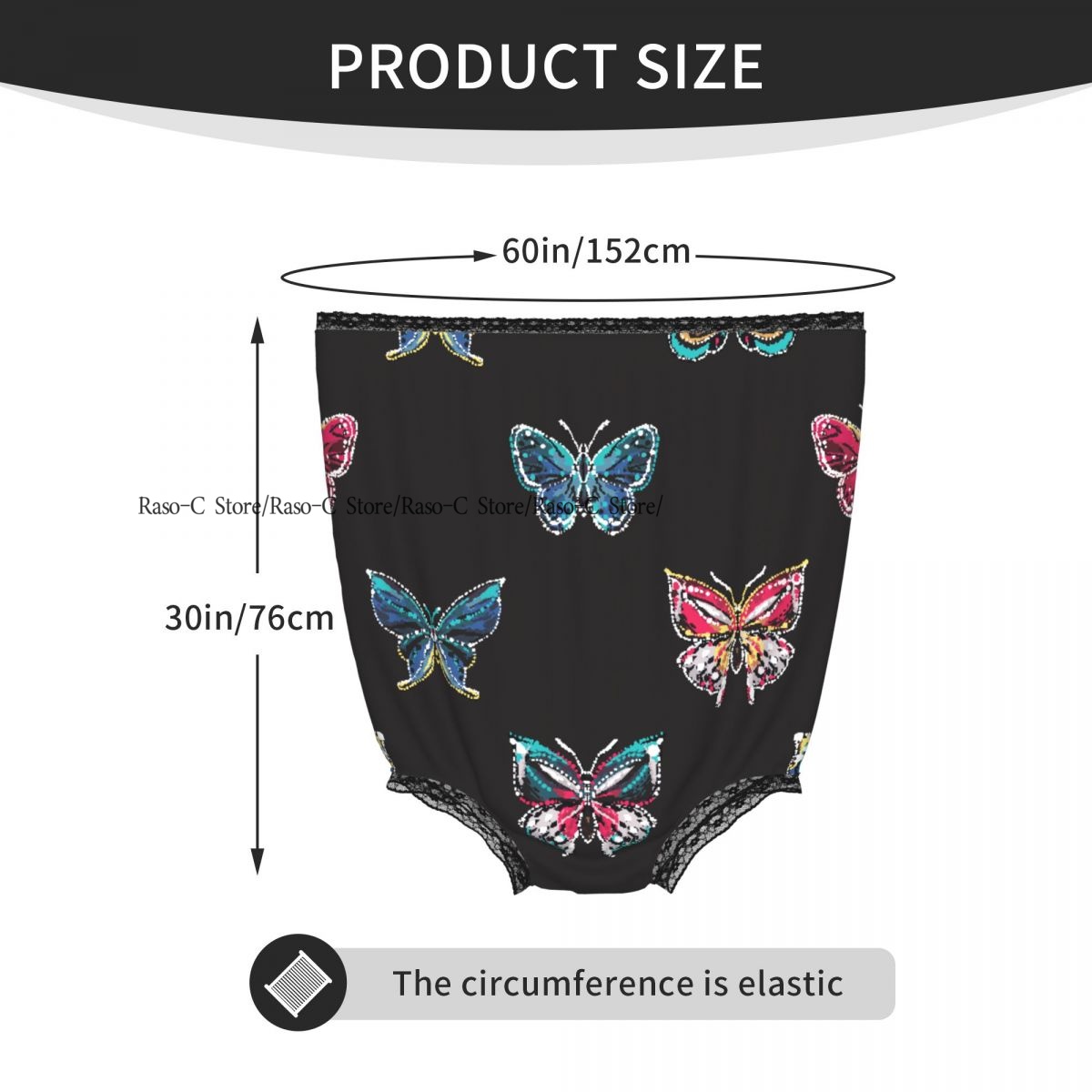 Zabawne majtki dla babci z haf – Embroidery Underwear recenzja i cena