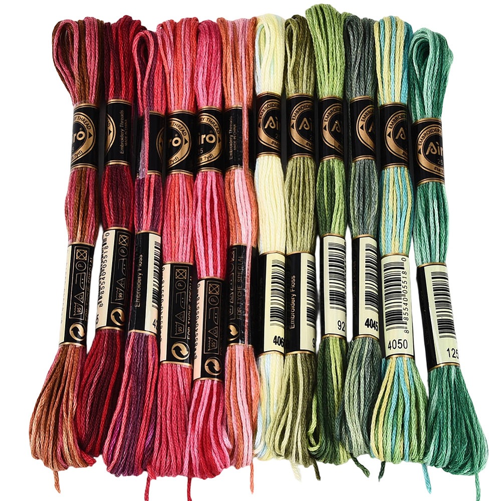 105 jardów nici do haftowania, – Embroidery Thread recenzja i cena