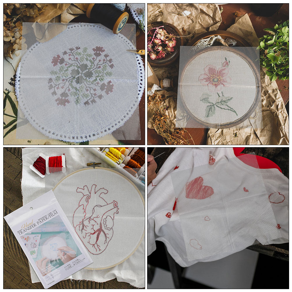 Zestaw 8 sztuk papieru do haft – Embroidery Kit recenzja i cena