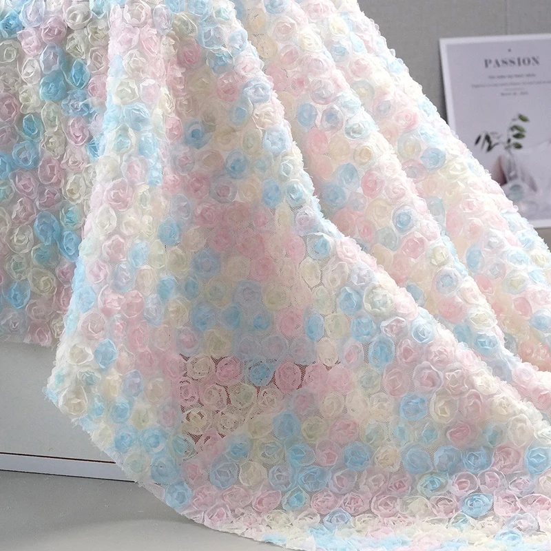 Kolorowa, trójwymiarowa, kwiat – Embroidery Rose recenzja i cena