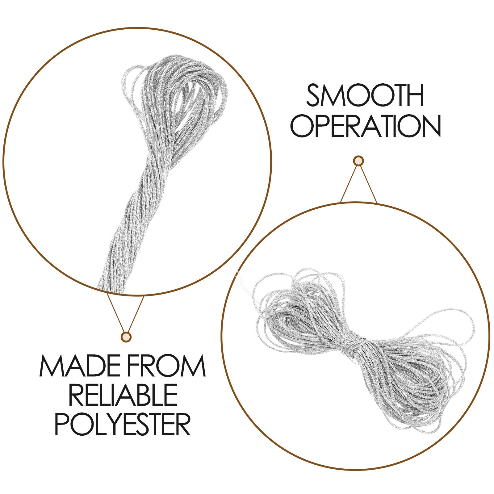 12 sztuk błyszczących, metaliz – Embroidery Thread recenzja i cena