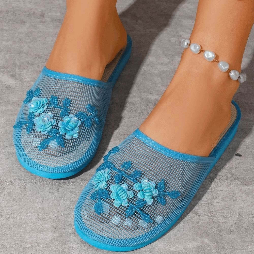 Modne sandały z haftem kwiatow – Embroidery Shoes recenzja i cena