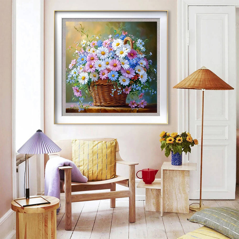 Diamentowe Malowanie Róża Piwo – Embroidery Daisy Flower recenzja i cena